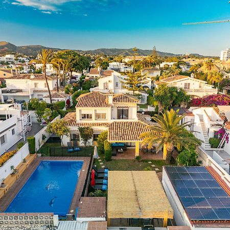 Typical Beach House Las Chapas Playa With Heated Pool Marbella Eksteriør bilde