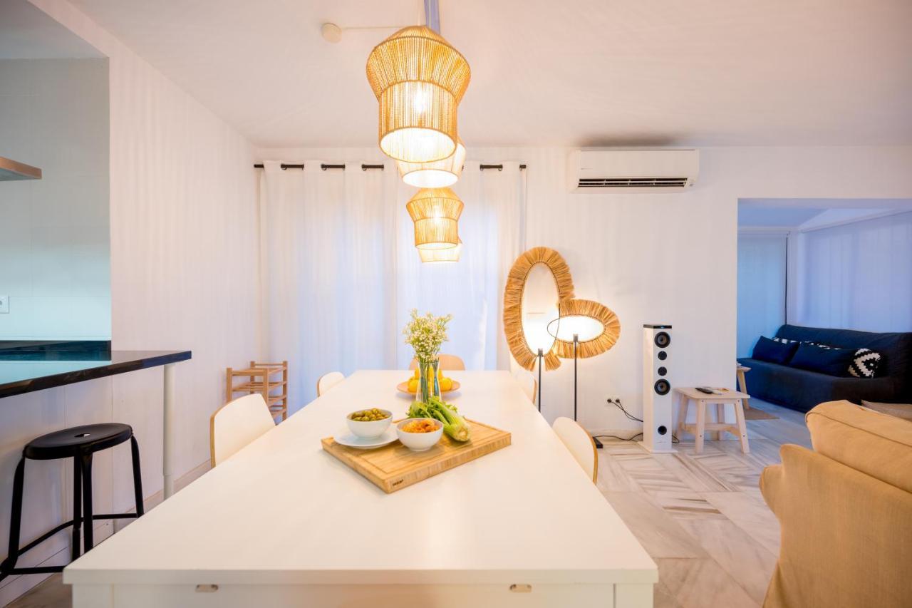 Typical Beach House Las Chapas Playa With Heated Pool Marbella Eksteriør bilde